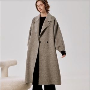 Nap Tailored Camel Blend Coat